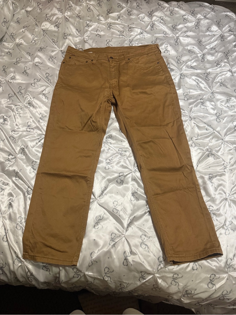 Levi's 541 Men's Relaxed StraightJeans - Caramel Brown size 36 30.